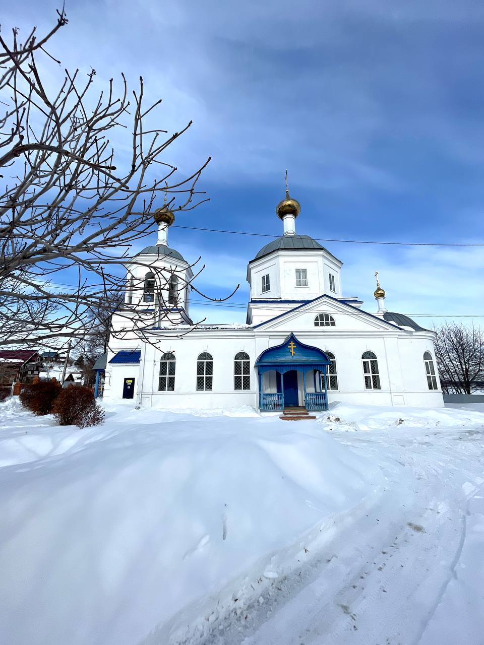 В приволжской деревне