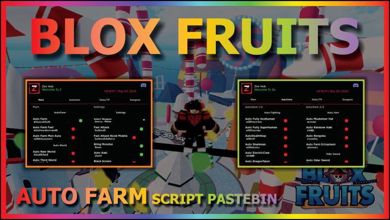 script blox fruits auto farm – ScriptPastebin