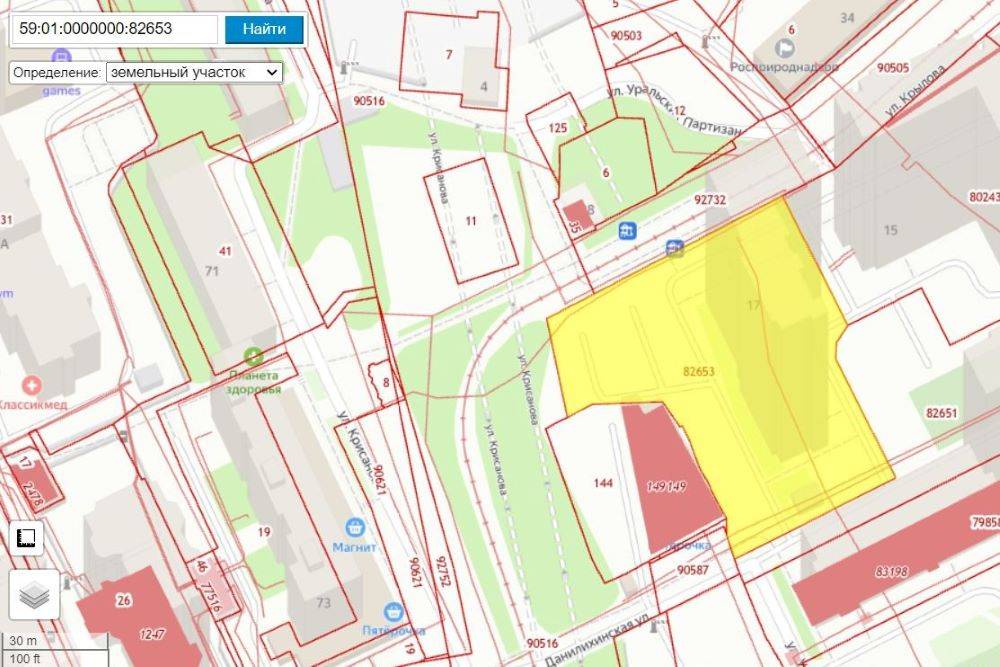 Публичная карта пермского края 2022