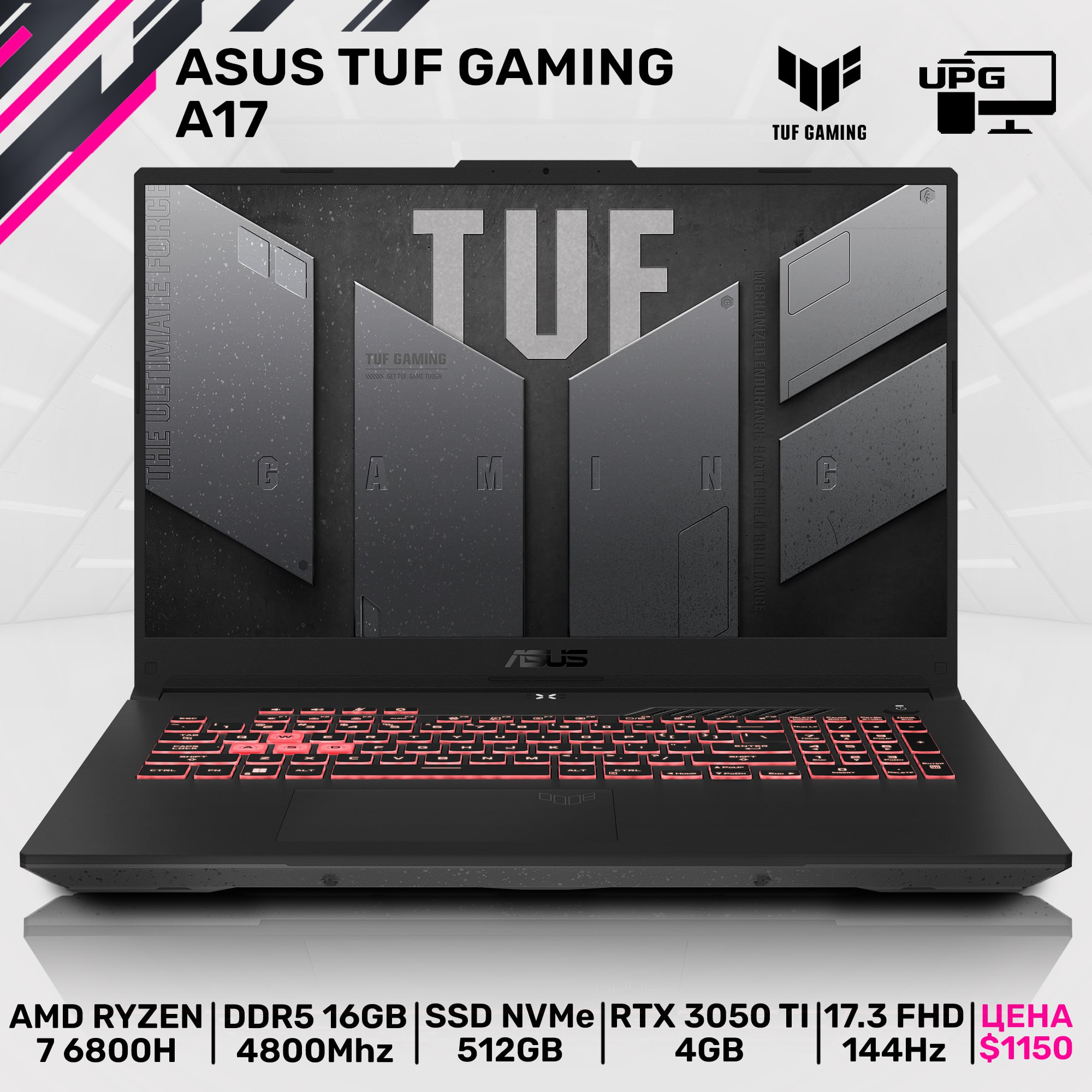 Tuf gaming a17 fa707xv hx017