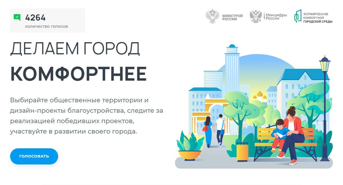 Национальные проекты комфортная городская среда