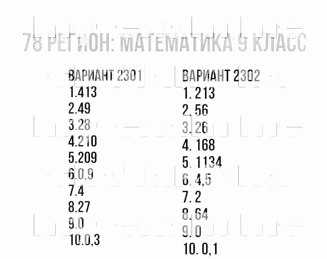 56 регион математика 9 класс